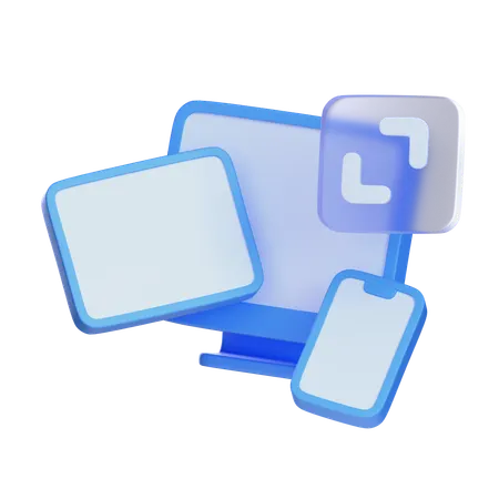 Responsive  3D Icon