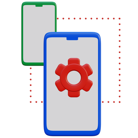 Responsive Device 3D Icon