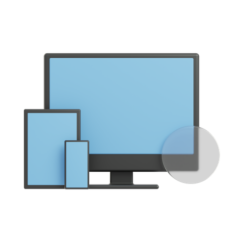 Responsive Platform  3D Icon