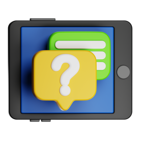 Respuesta  3D Icon