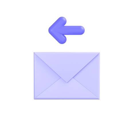 Responder correo  3D Icon