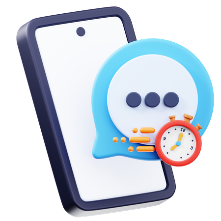 Respuesta rápida  3D Icon