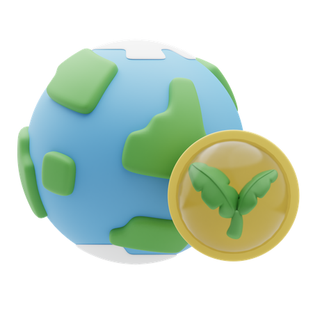 Ressources naturelles  3D Icon
