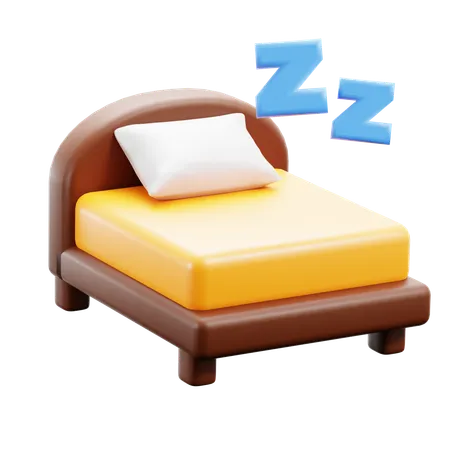 Rest  3D Icon