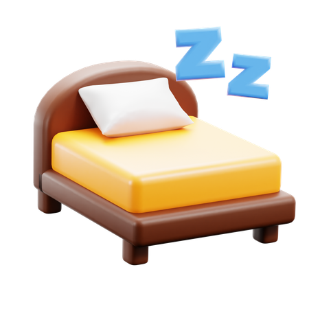 Rest  3D Icon