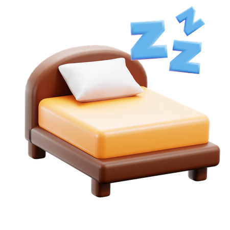 Rest  3D Icon