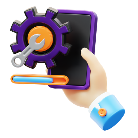Restablecimiento de fábrica  3D Icon