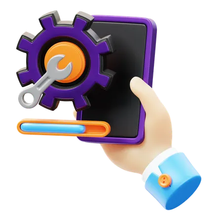 Restablecimiento de fábrica  3D Icon