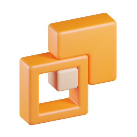 Restar objeto  3D Icon