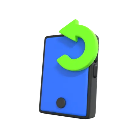 Restart Phone  3D Icon