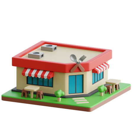 Restaurant  3D Icon