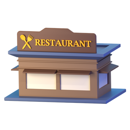 Restaurant  3D Icon