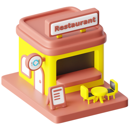 Restaurant  3D Icon