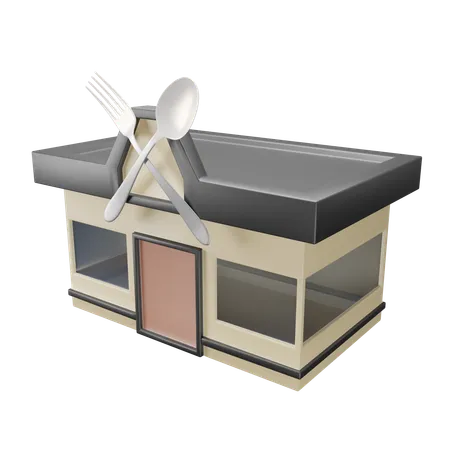 Restaurant  3D Icon