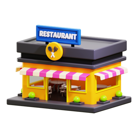 Restaurant  3D Icon