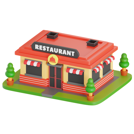 Restaurant  3D Icon