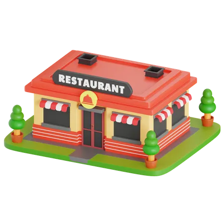 Restaurant  3D Icon