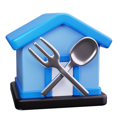 Restaurant  3D Icon