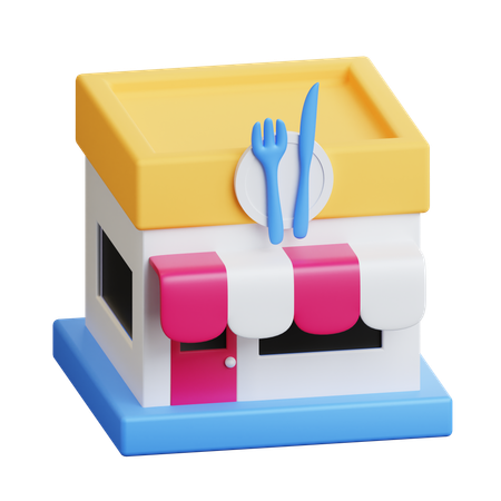 Restaurant  3D Icon