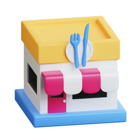 Restaurant  3D Icon