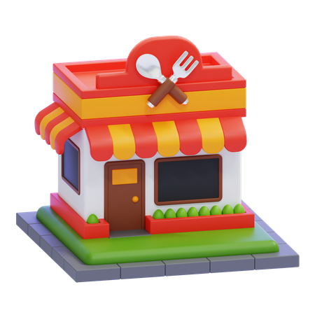 Restaurant  3D Icon
