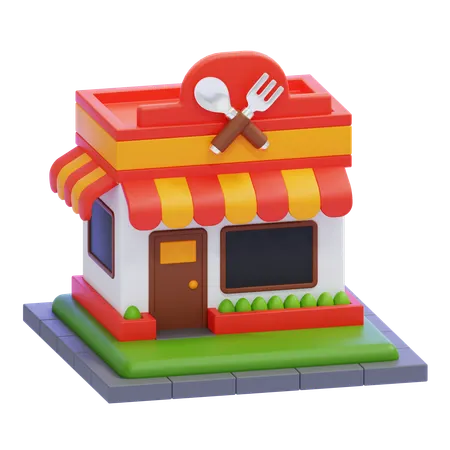 Restaurant  3D Icon