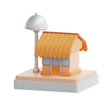 Restaurant  3D Icon