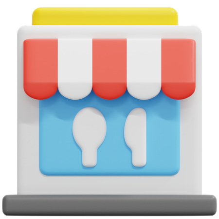 Restaurant  3D Icon