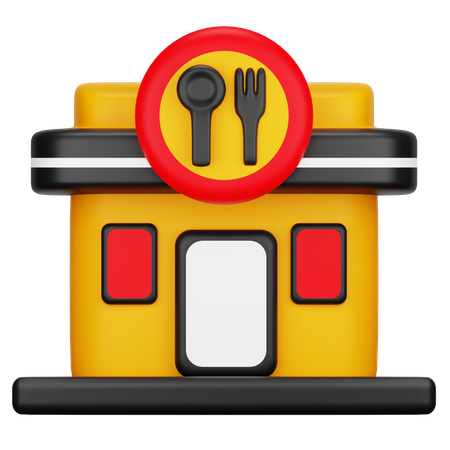 Restaurant  3D Icon