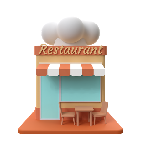 Restaurant  3D Icon