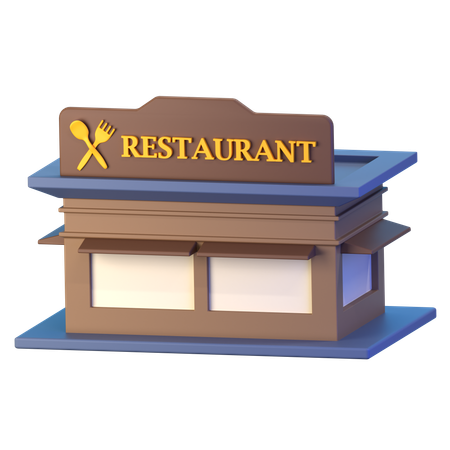 Restaurant  3D Icon