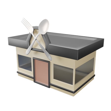 Restaurant  3D Icon