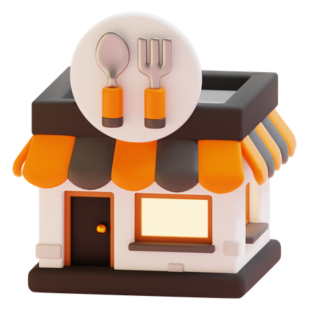 RESTAURANT  3D Icon