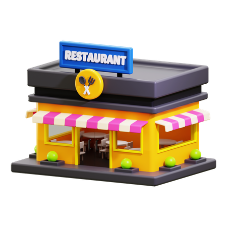 Restaurant  3D Icon