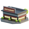 restaurant emoji 3d