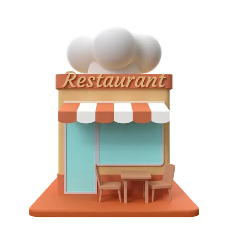 Restaurant  3D Icon