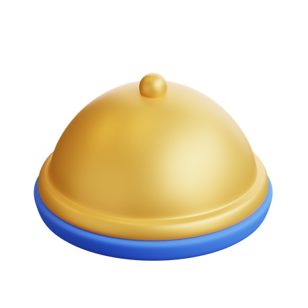 Cloche de restaurant  3D Icon