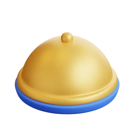 Cloche de restaurant  3D Icon