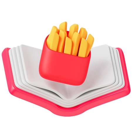 Restaurant Book  3D Icon
