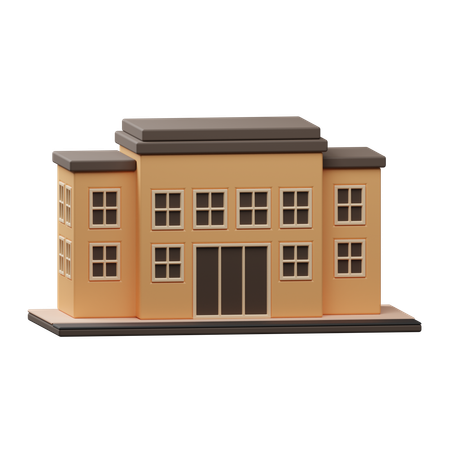 Restaurant building  3D Icon