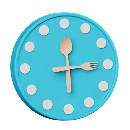 Restaurant Clock Timer  3D Icon