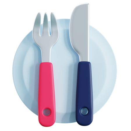 レストランの場所  3D Icon