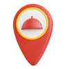 restaurant location pin