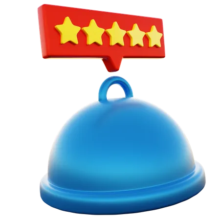 Restaurant Rating  3D Icon