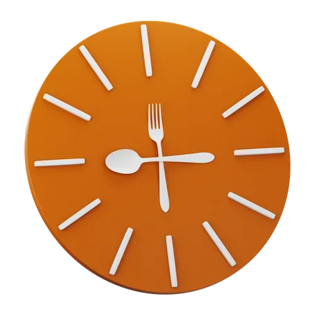 Restaurant Timer Clock  3D Icon