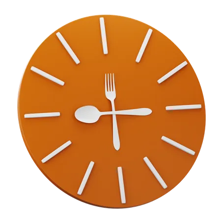 Restaurant-Timer-Uhr  3D Icon