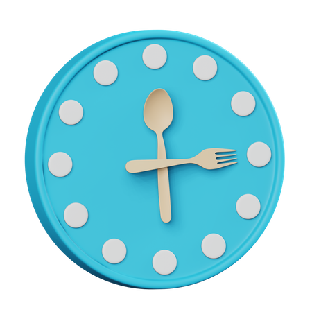 Restaurant-Uhr-Timer  3D Icon