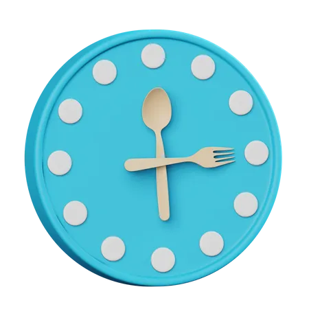 Restaurant-Uhr-Timer  3D Icon