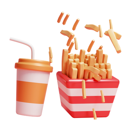 Fast food  3D Icon