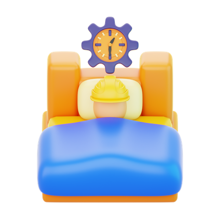 Descansar  3D Icon